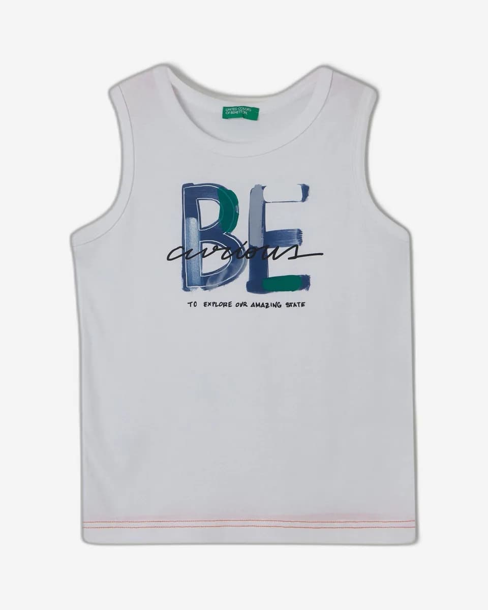 United Colors of Benetton 100% cotone tank top