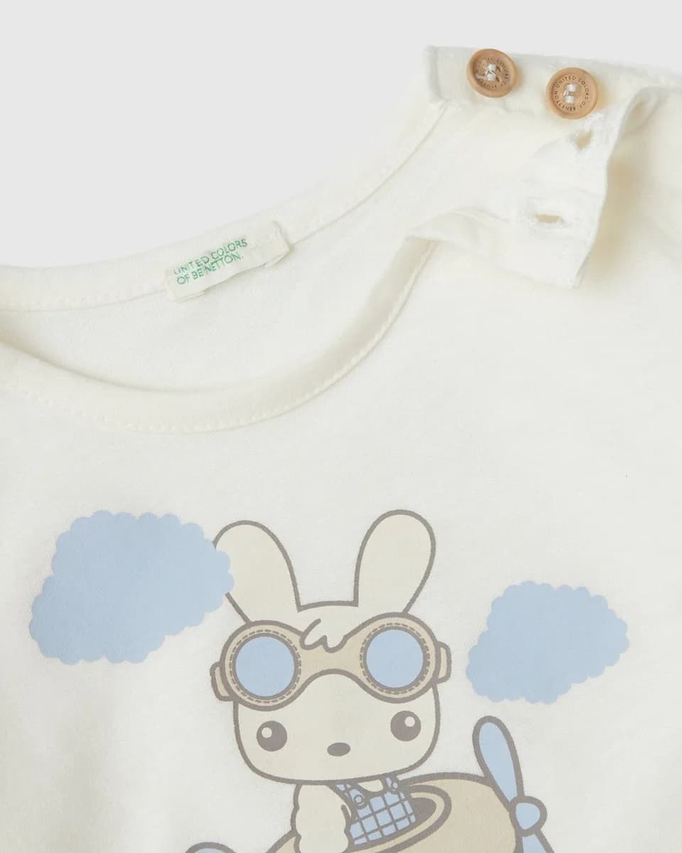United Colors of Benetton Animal Printed T-Shirt